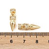 Brass Clasps KK-H078-23G-3