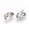 Iron Clip-on Earring Findings KK-R071-06P-1
