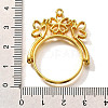 Alloy Open Back Bezel Pendants PALLOY-I223-02G-3