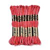 10 Skeins 6-Ply Polyester Embroidery Floss OCOR-K006-A40-1