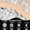 450Pcs 4 Styles Spray Painted Crackle Glass Beads CCG-PA0001-09A-2