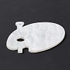 Acrylic Disc Big Pendants SACR-G015-F01-5