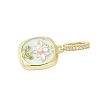 Brass Enamel Pendants KK-F886-01G-05-2