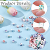 Handmade Porcelain Beads PORC-SC0001-32B-6