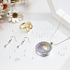100Pcs Natural Quartz Sphere Beads G-NB0005-51A-6