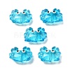 Transparent Glass Enamel Beads LAMP-V001-08C-1