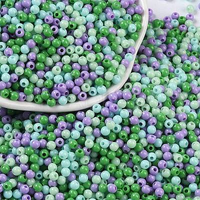 Opaque Acrylic Beads X1-OACR-H118-07A-06-1