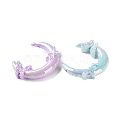 Opaque UV Plating Acrylic Beads PACR-D288-25-1