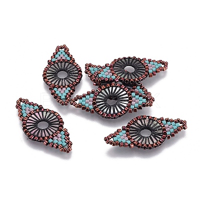 MIYUKI & TOHO Handmade Japanese Seed Beads Links SEED-E004-G14-1
