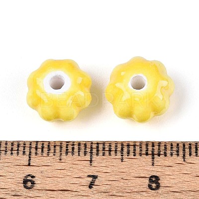 Handmade Porcelain Ceramic Beads PORC-T133-26F-1