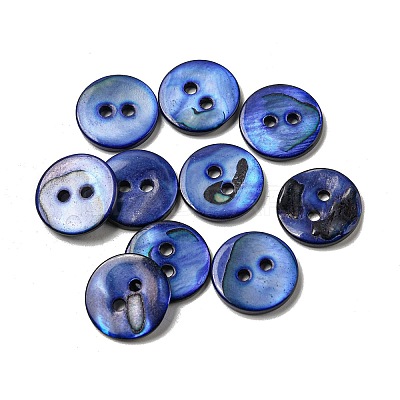 Freshwater Shell Buttons SHEL-C005-01B-07-1