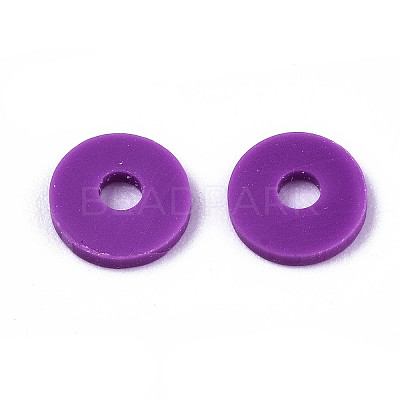Handmade Polymer Clay Beads LS-CLAY-Q251-8.0mm-61-1