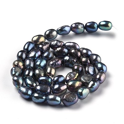Natural Cultured Freshwater Pearl Beads Strands PEAR-L033-31F-1