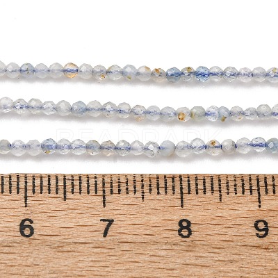 Natural Aquamarine Beads Strands G-RM2025-A46-2mm-B-1