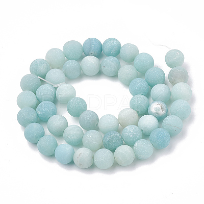 Natural Amazonite Beads Strands LS-G-T106-190-1