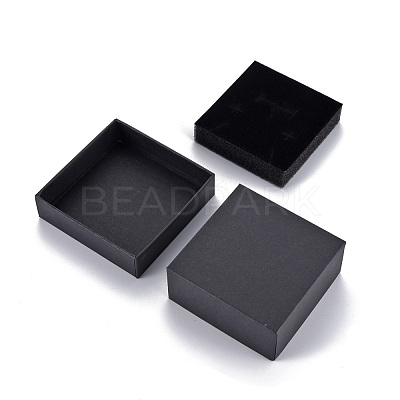 Cardboard Jewelry Set Box CBOX-S018-10B-1