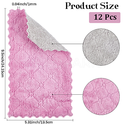 Rectangle Fibre Cleaning Cloth FIND-WH20012-30D-1