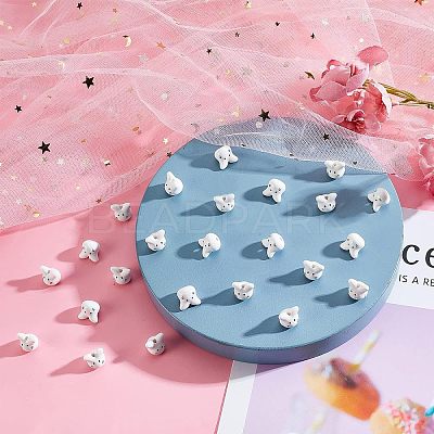 Handmade Porcelain Beads PORC-OC0001-08-1