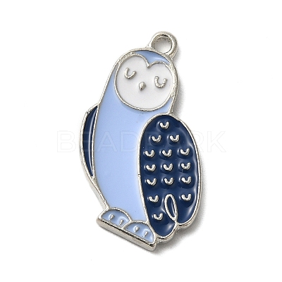 Winter Theme Alloy Enamel Pendants ENAM-M002-04H-P-1