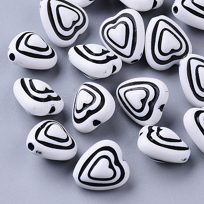 Craft Style Acrylic Beads MACR-T035-006A-1