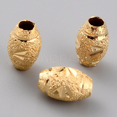 Brass Beads KK-O133-308A-G-1