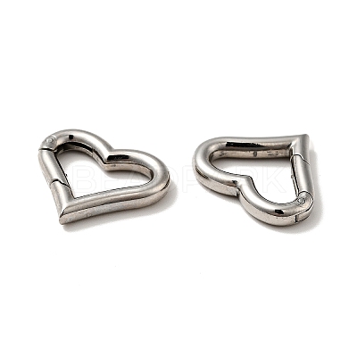 Non-Tarnish Vacuum Plating 304 Stainless Steel Spring Gate Rings LS-STAS-G275-01P-1
