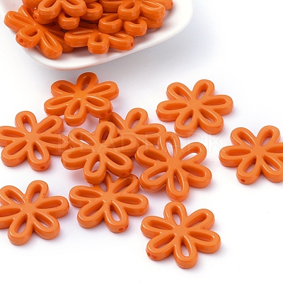 Opaque Acrylic Beads SACR-R783-05-1