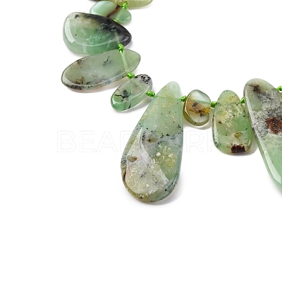 Natural Chrysoprase Beads Strands G-F645-16-01-1