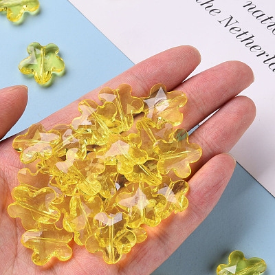 Transparent Acrylic Beads TACR-S154-32B-85-1