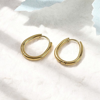 201 Stainless Steel Hoop Earrings EJEW-Z137-02G-06-1