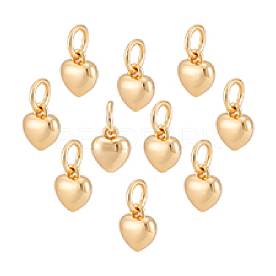 20Pcs Rack Plating Brass Pendants KK-PH0013-15-1