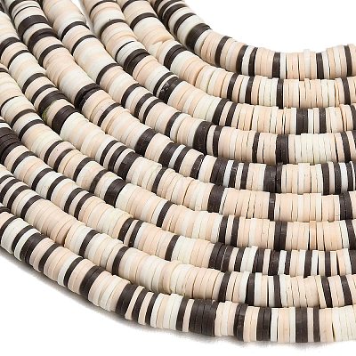 Handmade Polymer Clay Beads Strands PY-CBA21A8-01E-1