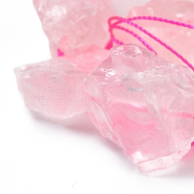 Natural Rose Quartz Beads Strands G-I283-E05-1