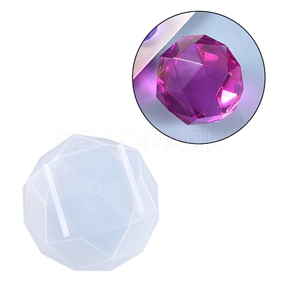 Diamond Ice Ball Silicone Molds X-DIY-I036-20C-1