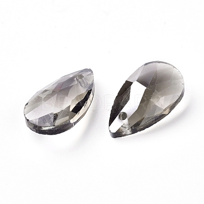 Faceted Glass Pendants GLAA-F069-S-A24-1