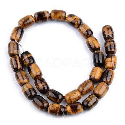 Natural Tiger Eye Beads Strands G-S359-130-1