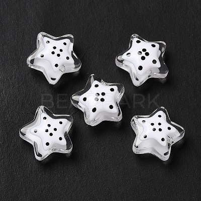 Transparent Glass Beads LAMP-M011-05C-1