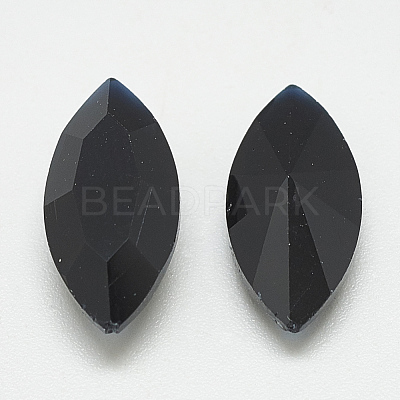 Pointed Back Glass Rhinestone Cabochons RGLA-T083-4x8mm-02-1