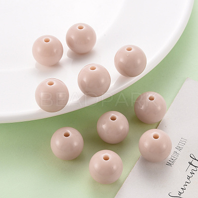 Opaque Acrylic Beads X-MACR-S370-C16mm-34-1