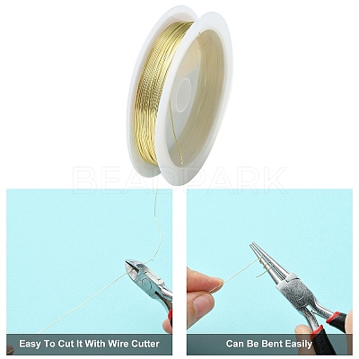 Copper Jewelry Wire CWIR-CW0.5mm-28-1