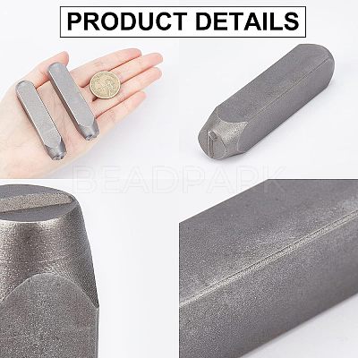 Steel Stamps AJEW-WH0120-55I-1