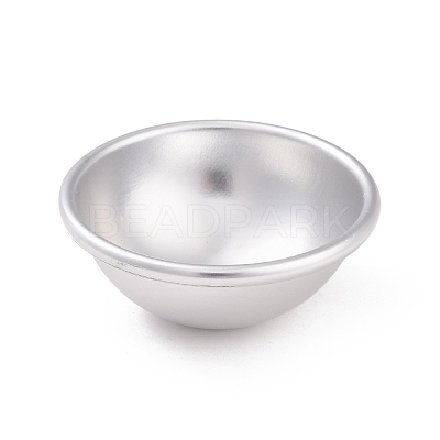 Aluminum Half Sphere Molds AJEW-E048-01P-03-1