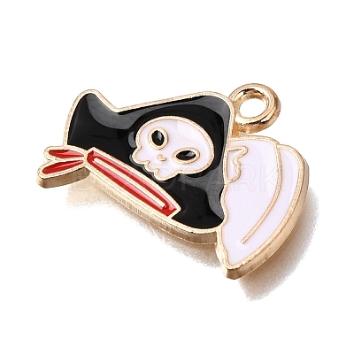 Alloy with Enamel Pendants AL-CBA9E11-03KCG-18-1