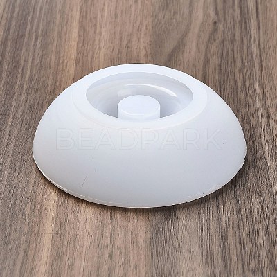 Bowl Shape Silicone Candle Holder Molds DIY-A053-09-1
