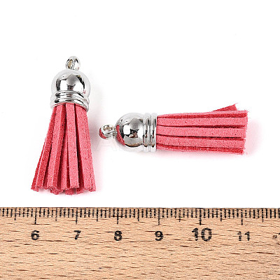 Faux Suede Tassel Pendant Decorations X-FIND-R095-023P-1