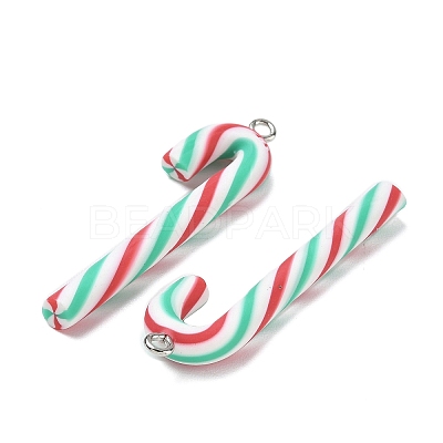 Handmade Polymer Clay Big Pendants CLAY-P005-05P-1