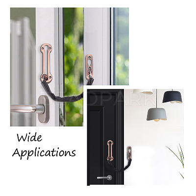 Stainless Steel Swing Bar Door Lock X1-SW-TAC0002-02C-1