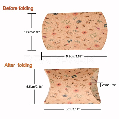 Paper Pillow Gift Boxes CON-J002-S-07A-1