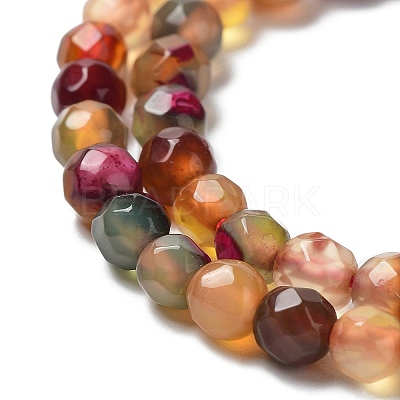 Natural Agate Beads Strands G-Q1000-01C-1