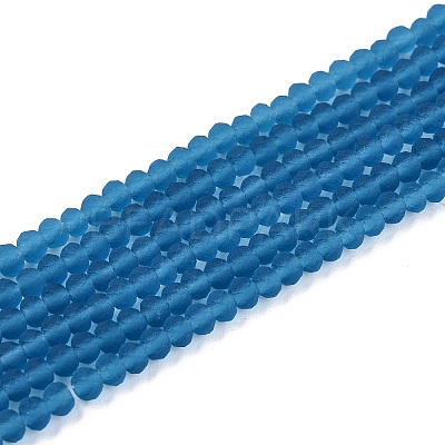Transparent Glass Beads Strands EGLA-A044-T2mm-MD27-1